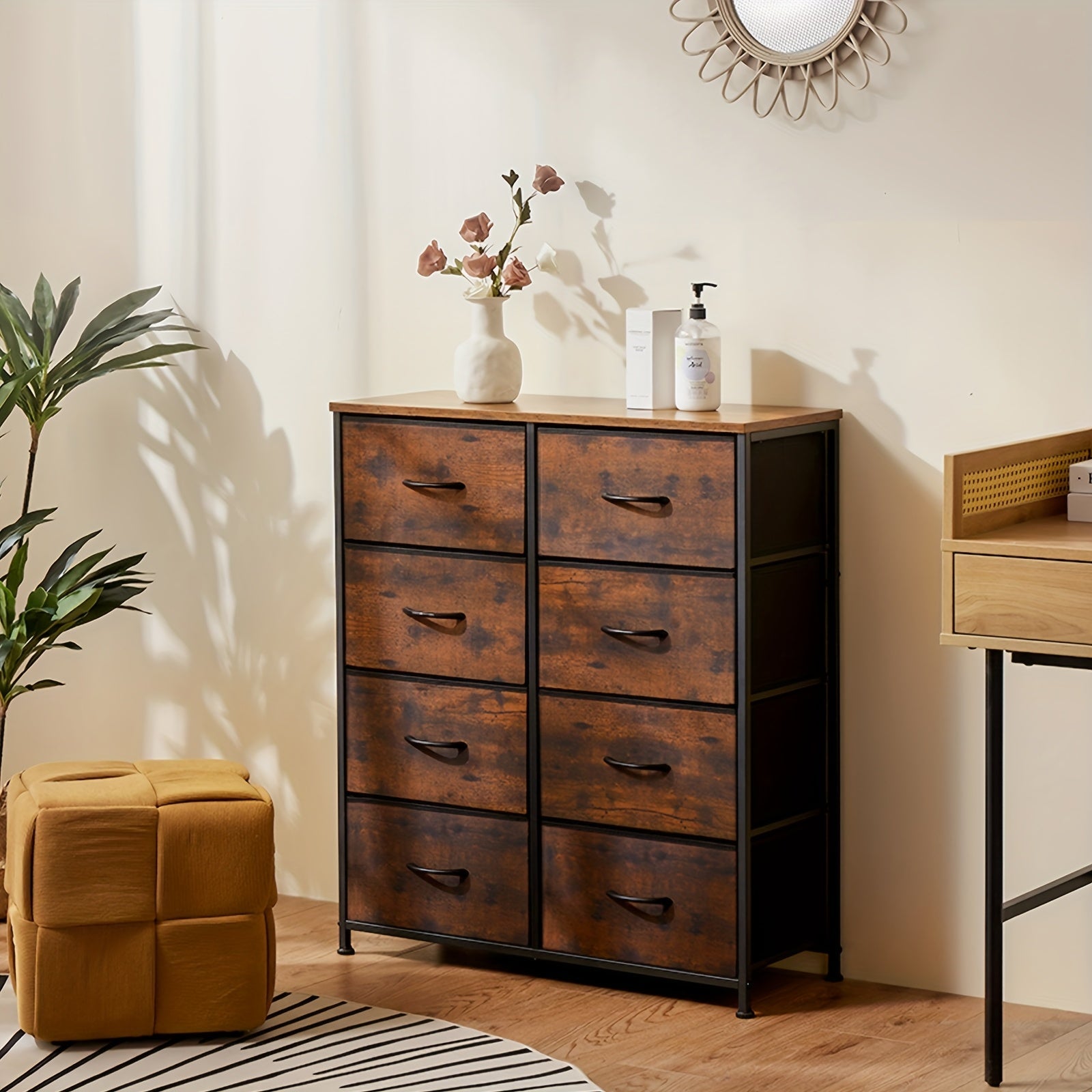 8-Drawer Fabric Storage Dresser