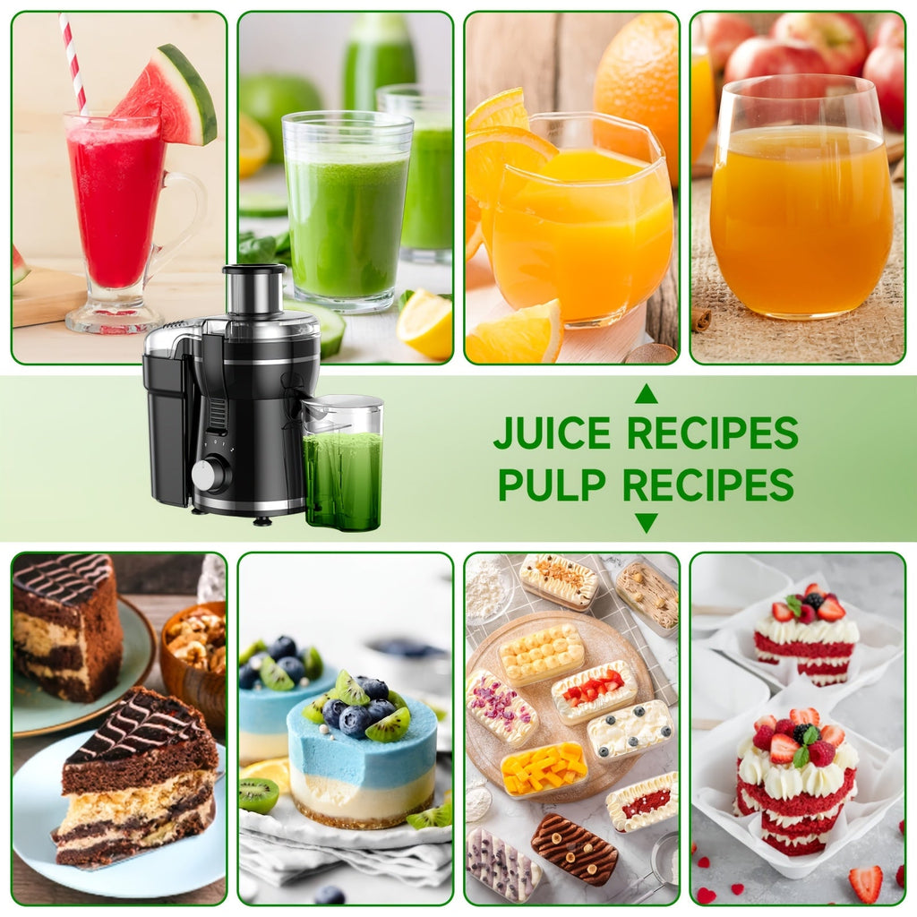 500W 3-Speed Centrifugal Juicer