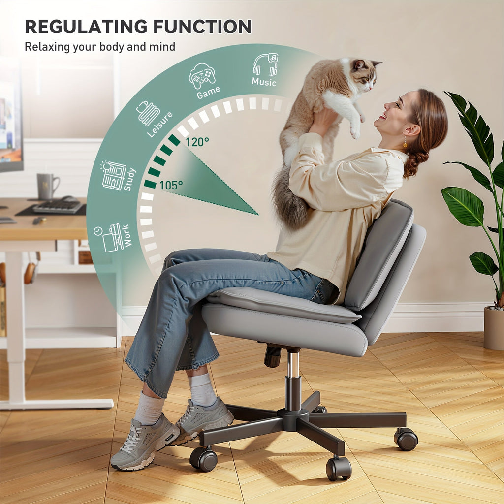 27-Inch Criss-Cross Office Chair