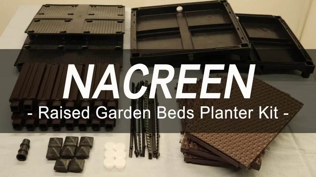 Raised Garden Bed Planter Box with Drainage