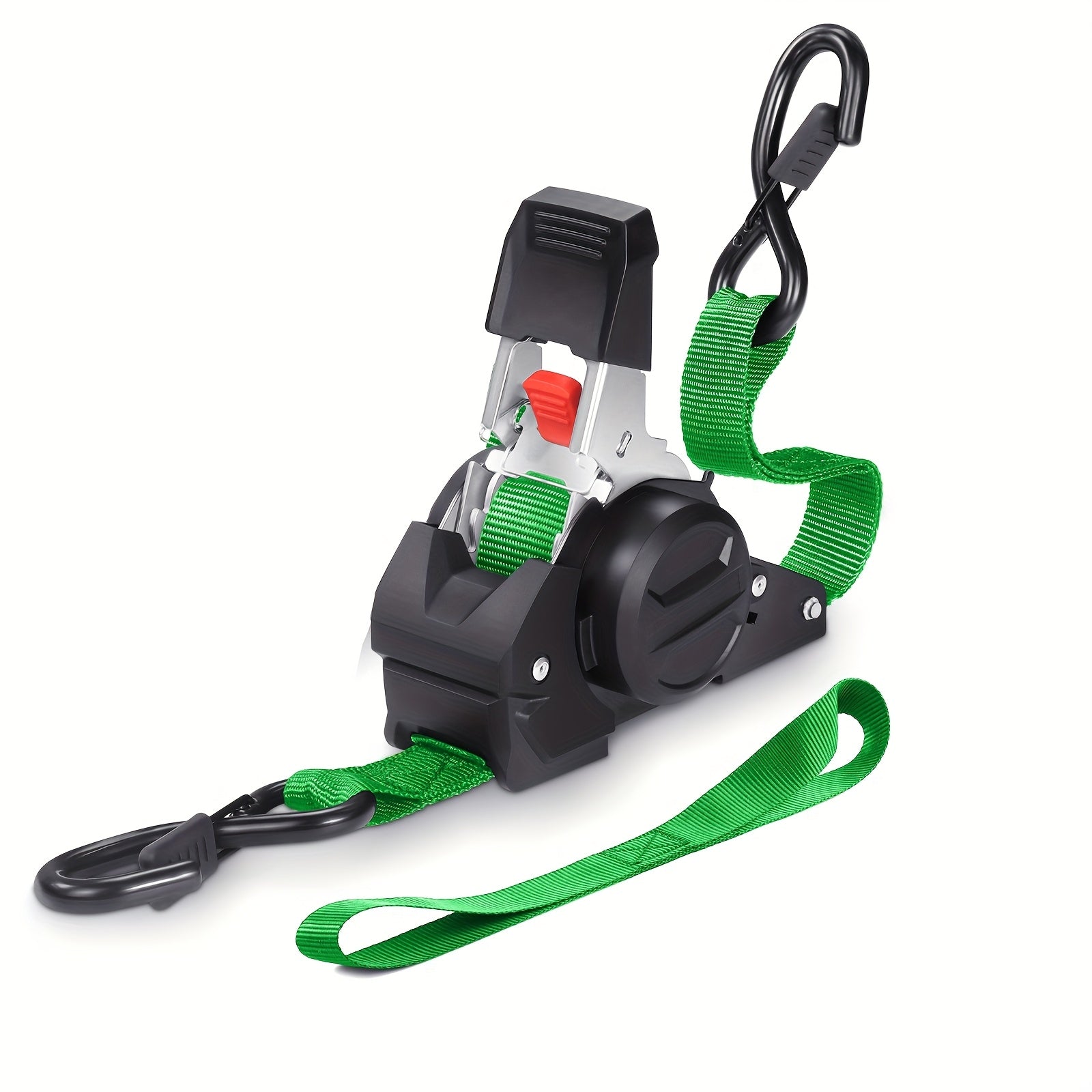 4-Pack Retractable Ratchet Tie-Down Straps