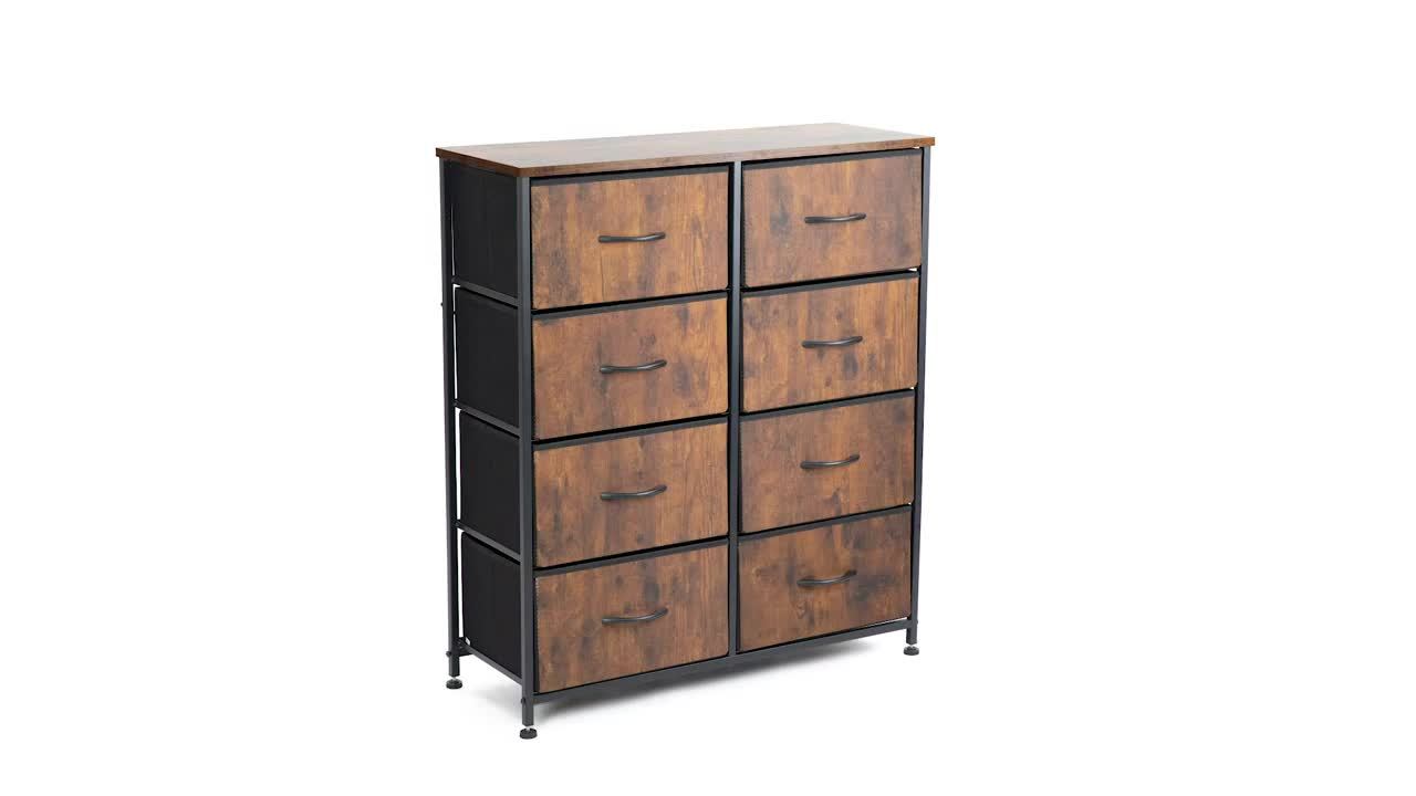 8-Drawer Fabric Storage Dresser