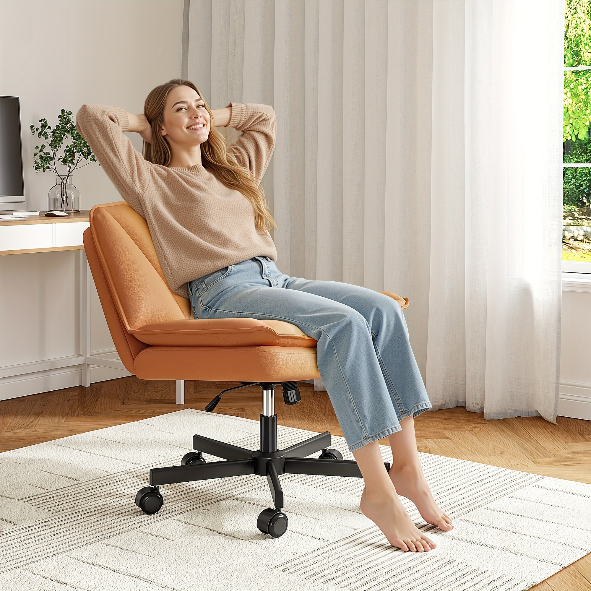 27-Inch Criss-Cross Office Chair