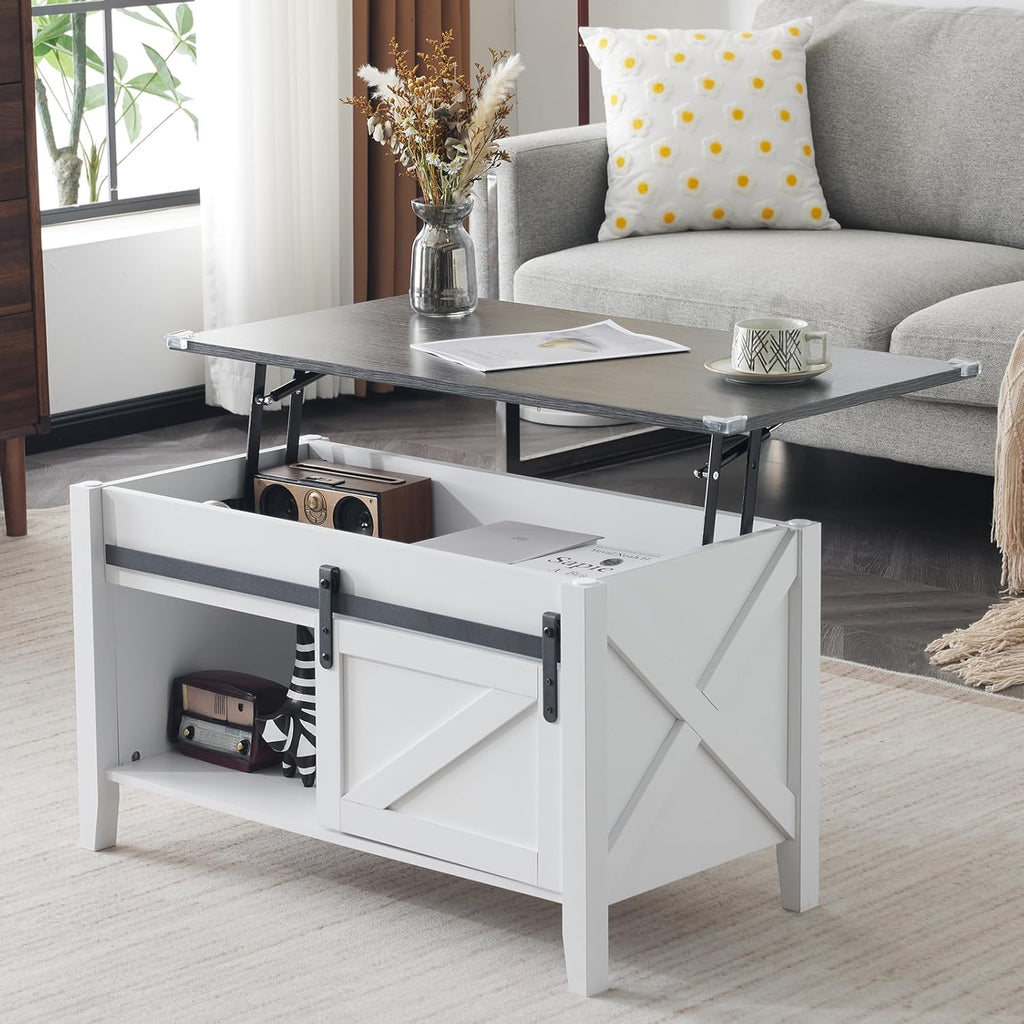 36" Farmhouse Lift-Top Coffee Table