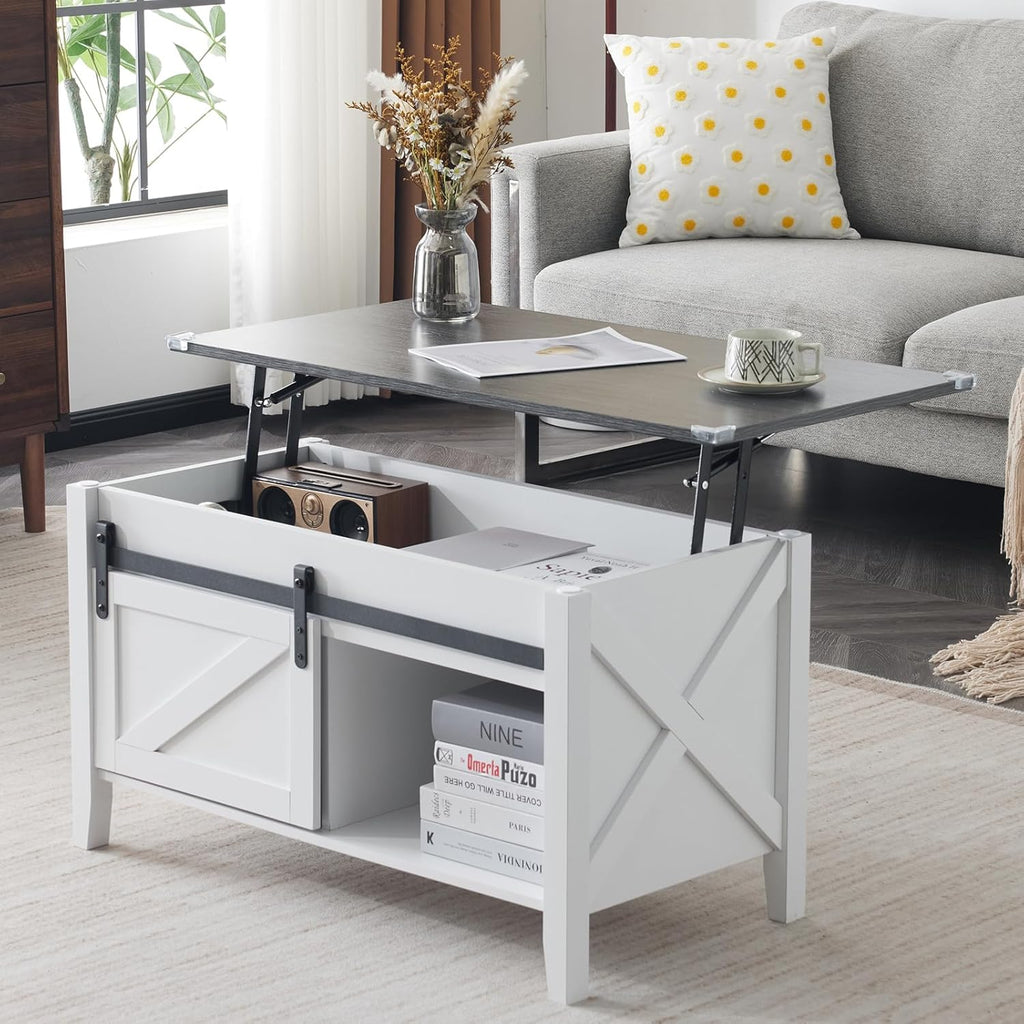 36" Farmhouse Lift-Top Coffee Table