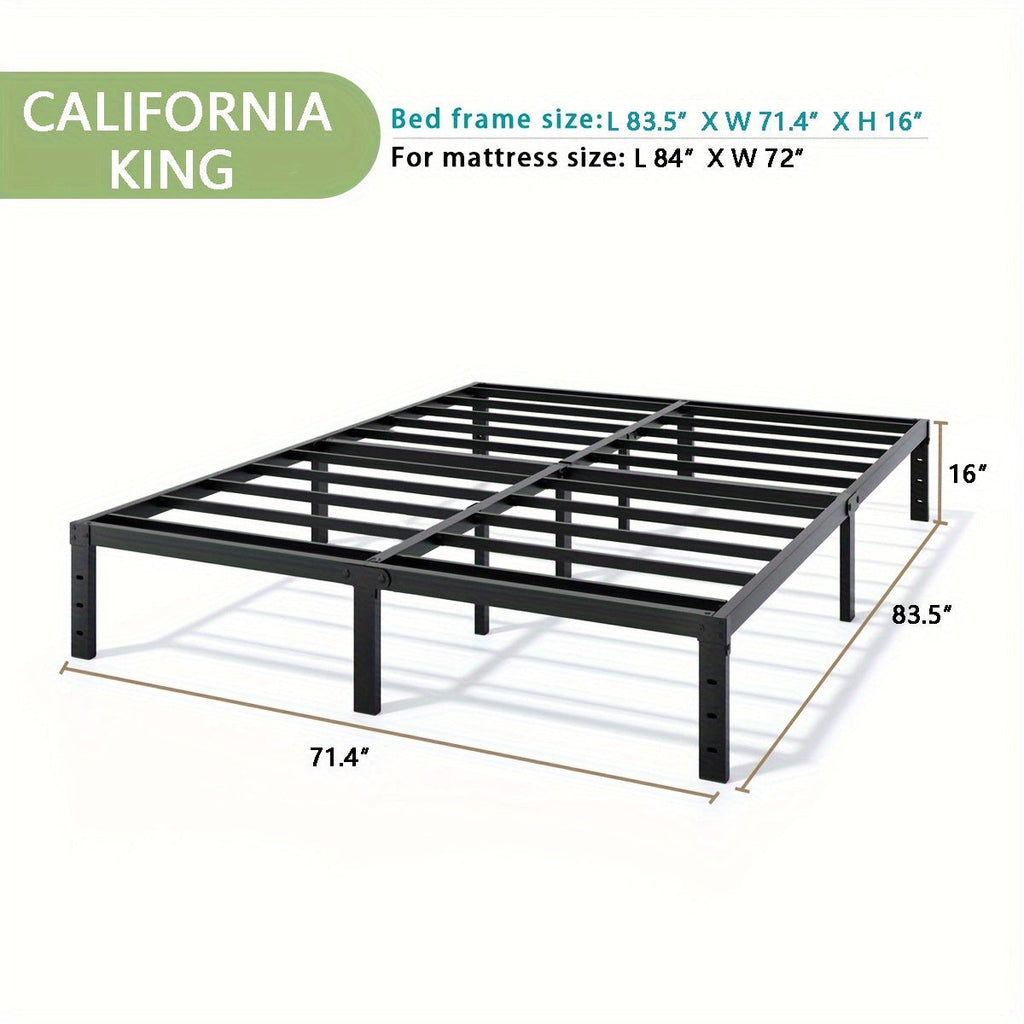 Heavy-Duty Metal Platform Bed Frame