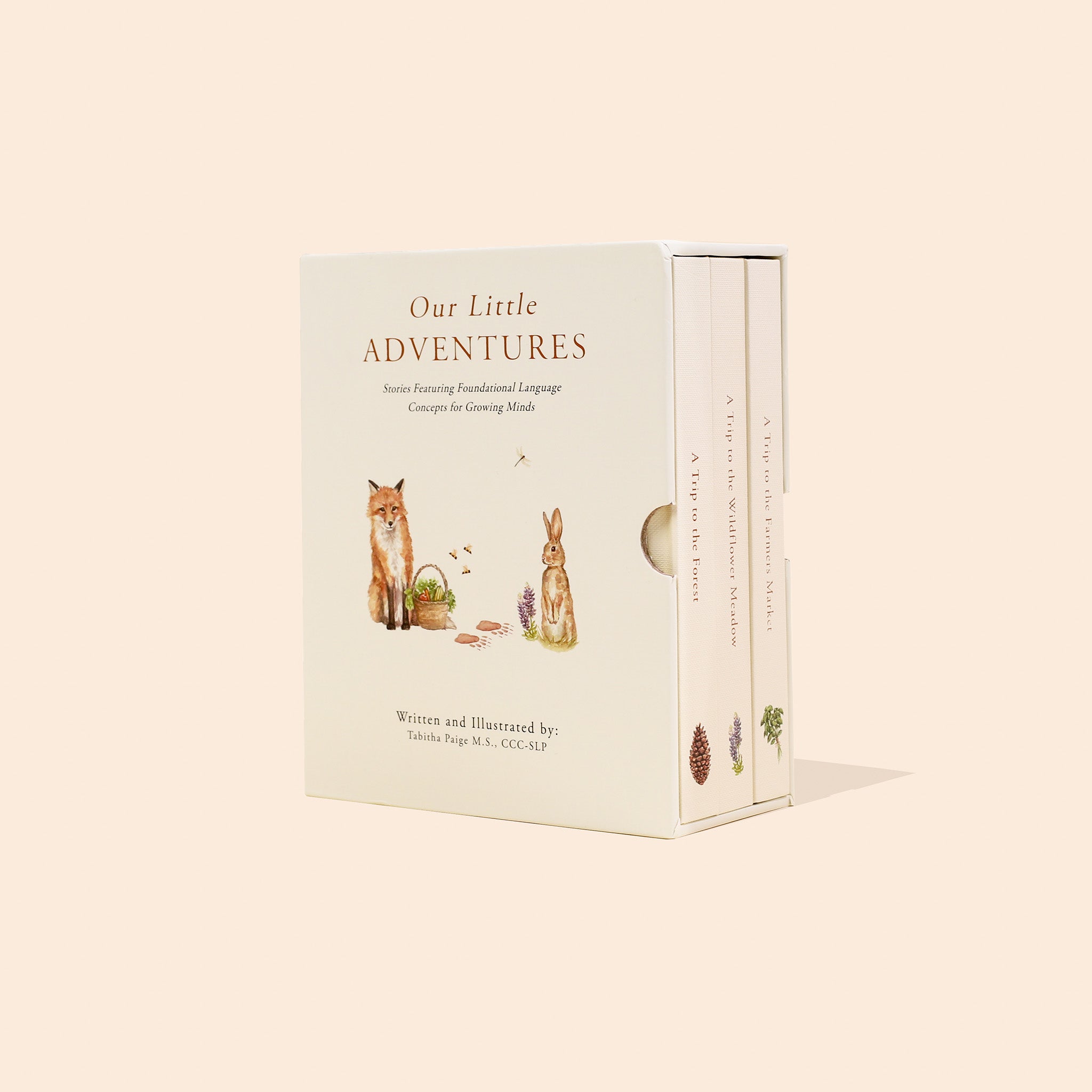 Our Little Adventures Nature Board Book Set – product view 1