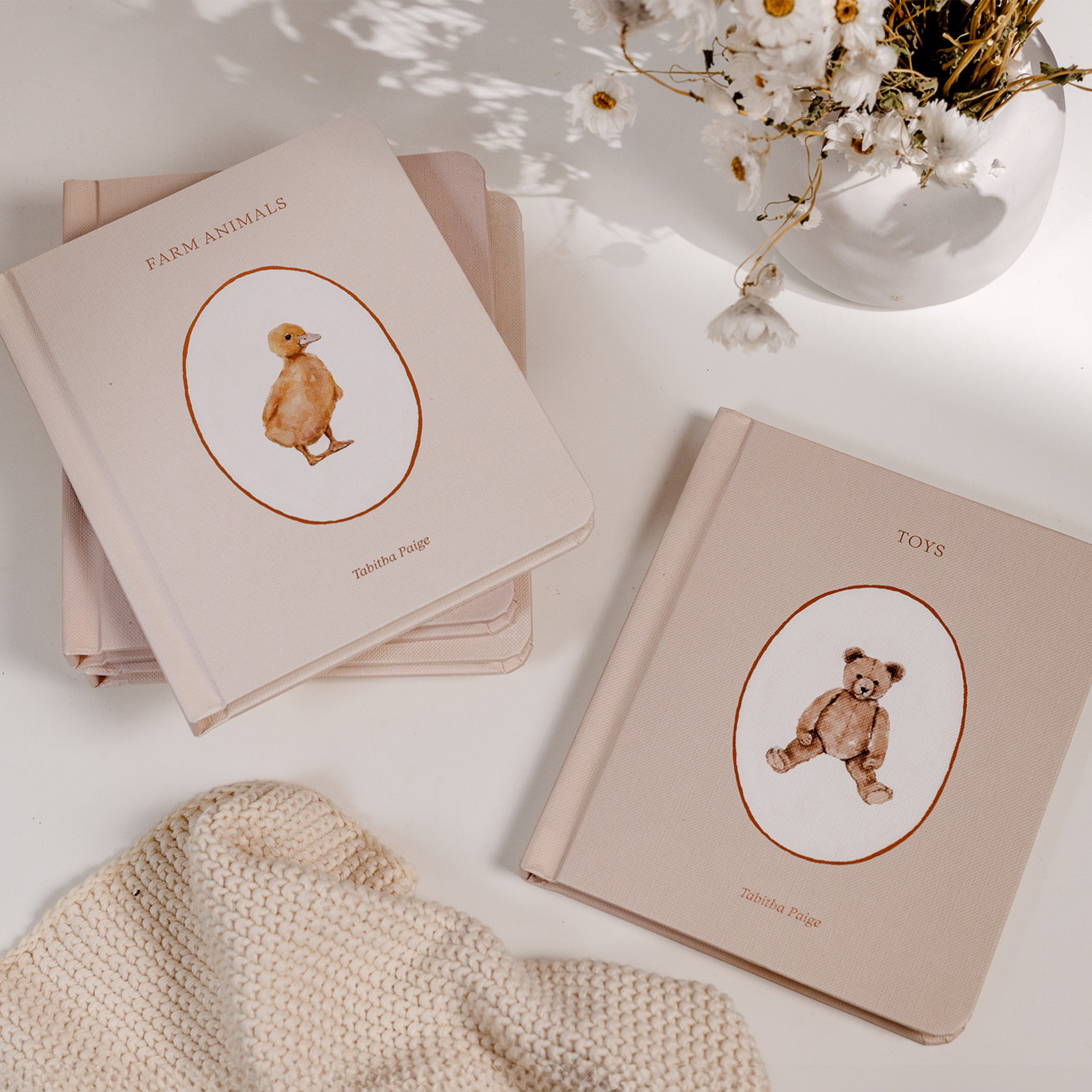 Our Little Library First Words Board Book Set