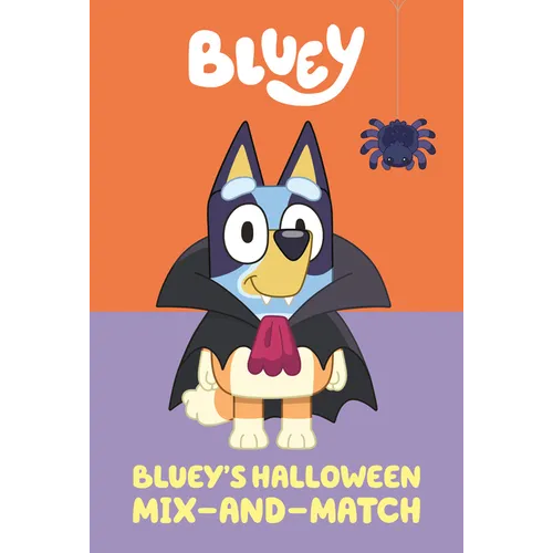 Bluey Halloween Mix-and-Match board book
