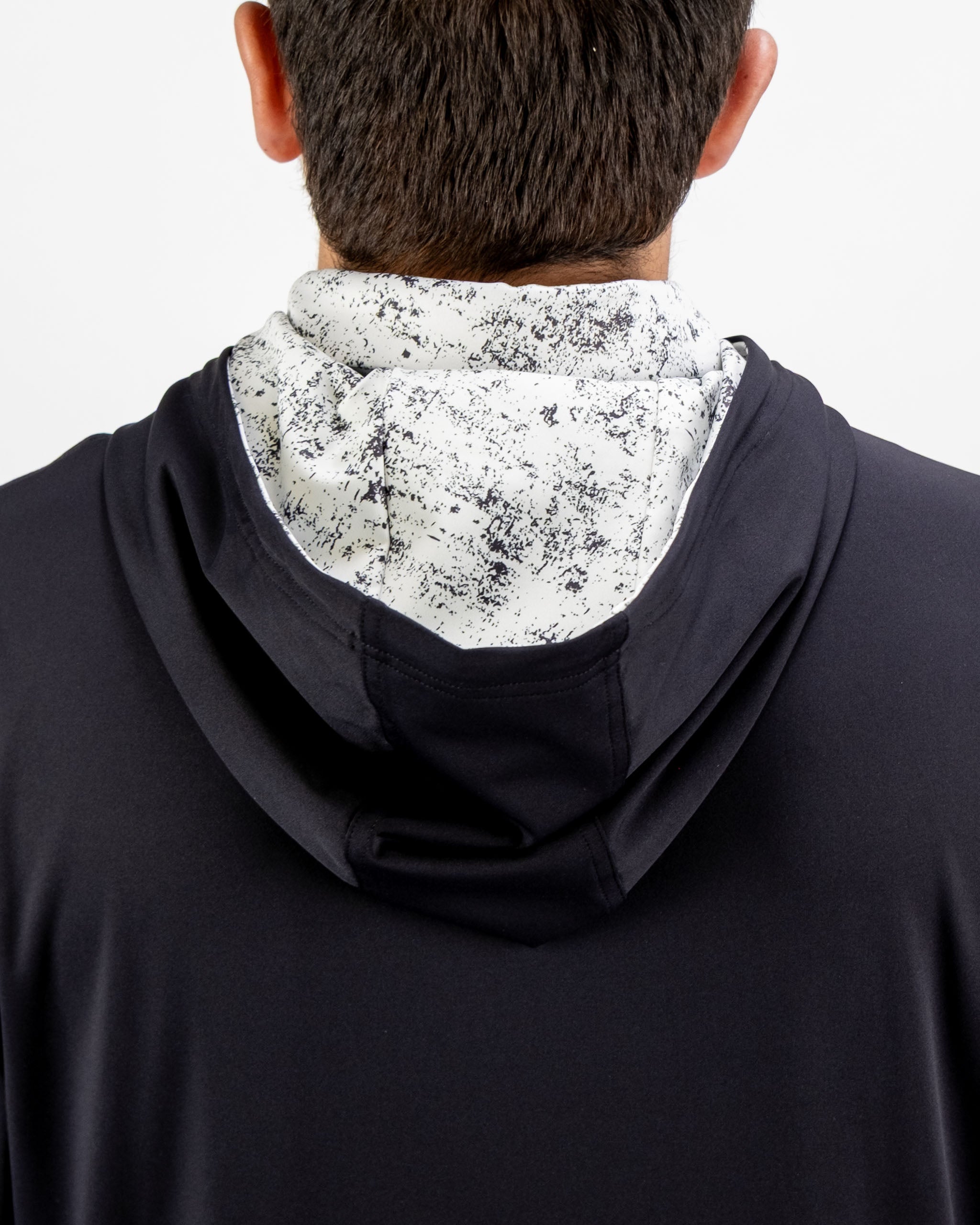 Performance Golf Hoodie – White Noise