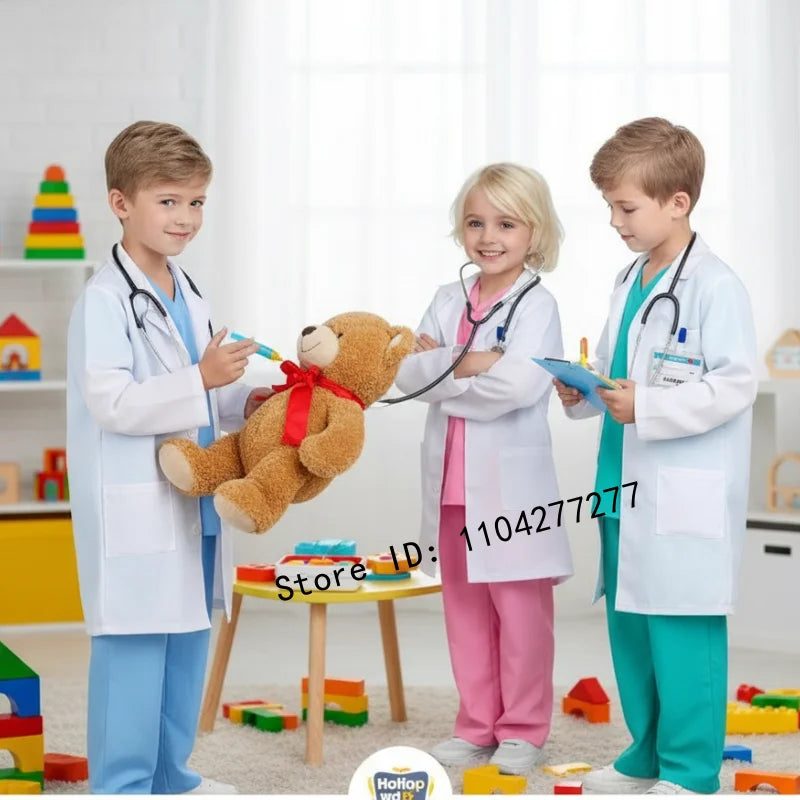 Kids Doctor & Nurse Role-Play Costume