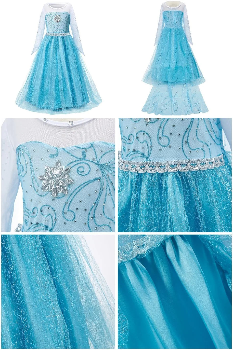 Kids Princess Costume Dress
