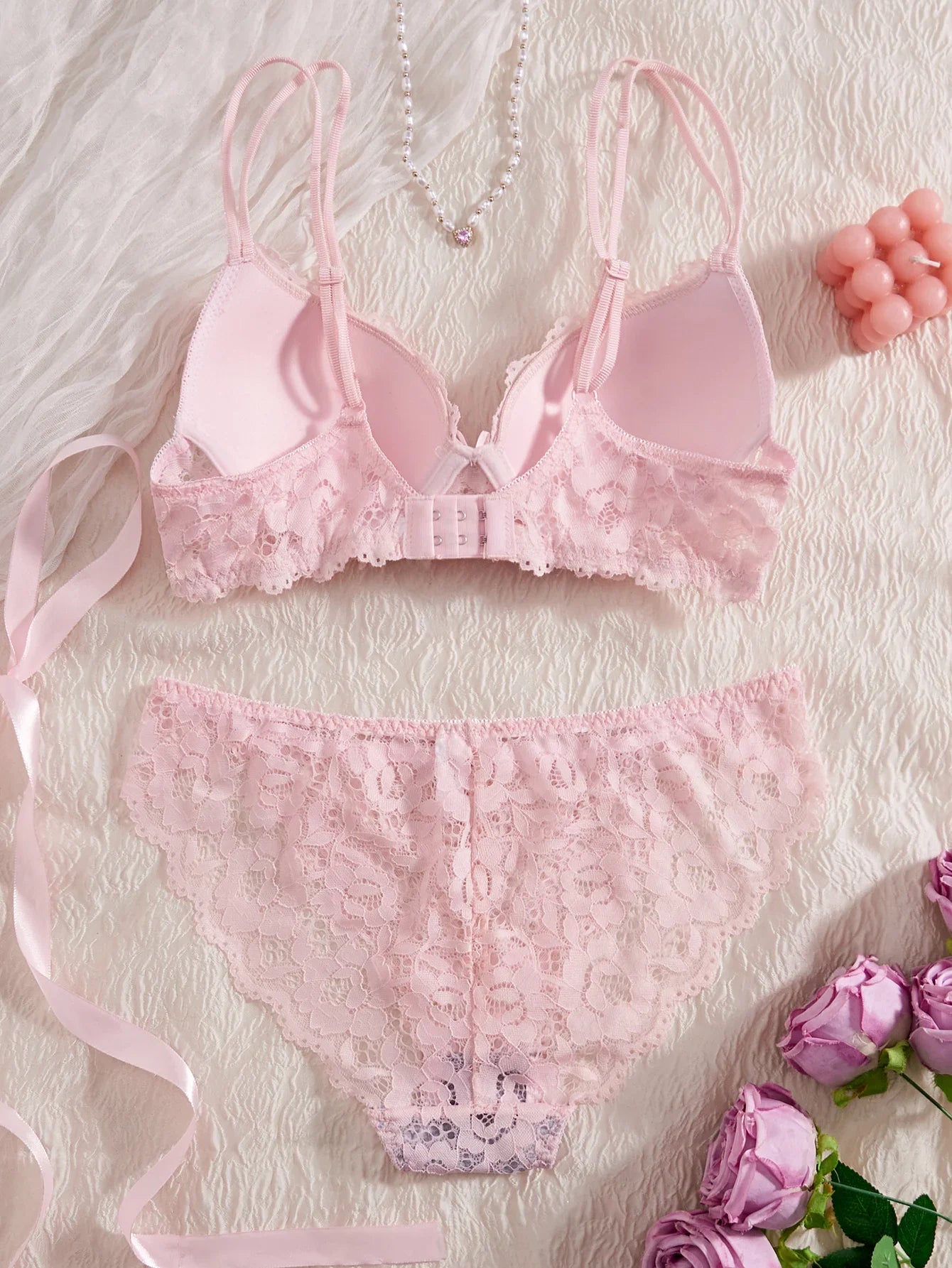 Lace Bra & Panty Set