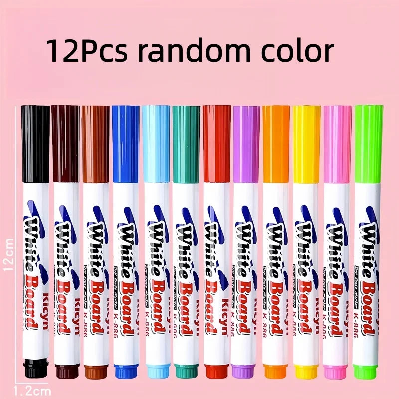 12-Piece Floating Water Painting Pen Set