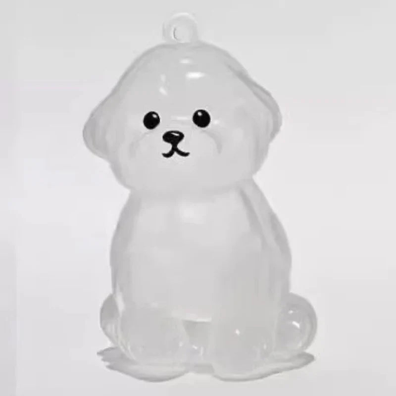 Clear Pet Hair Memorial Keepsake Capsule