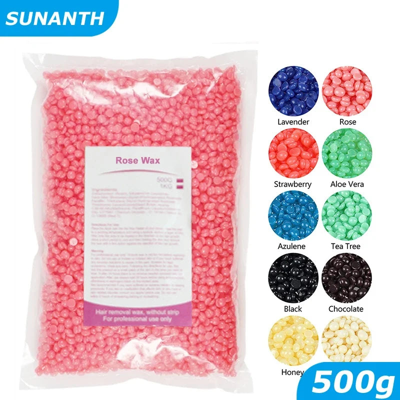Hard Wax Beans for At-Home Hair Removal