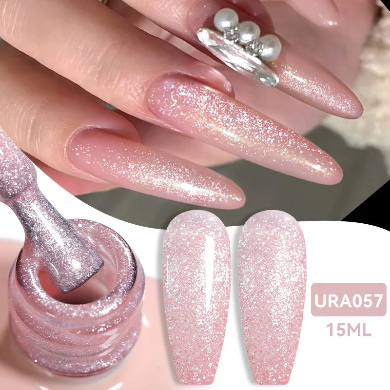 UR SUGAR 15ml Jelly Milky White Gel Polish