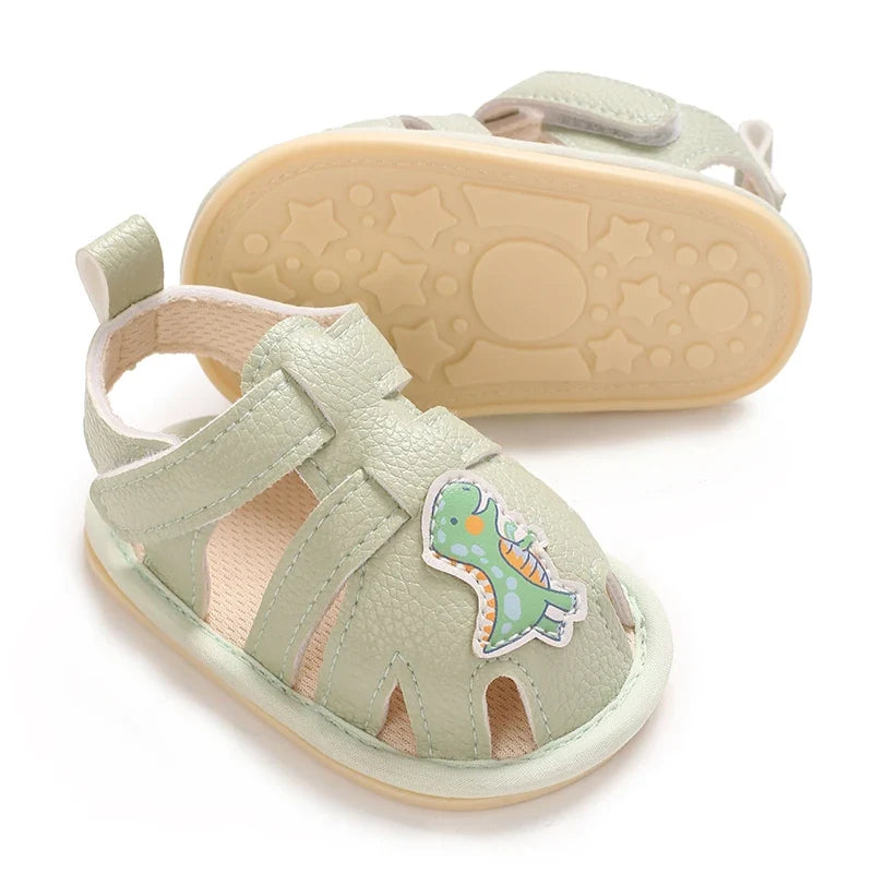 Breathable Soft-Sole Baby Sandals (0–18M)