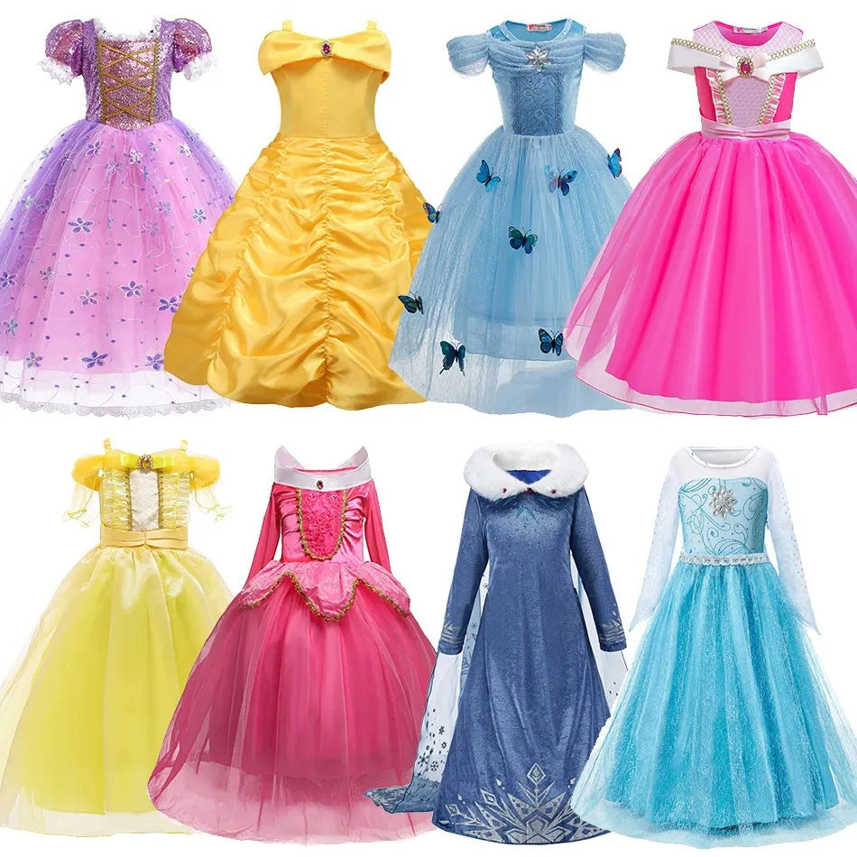 Kids Princess Costume Dress