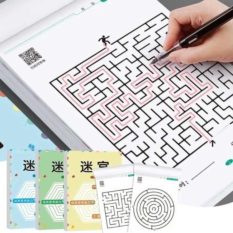 Kids Maze Activity Book