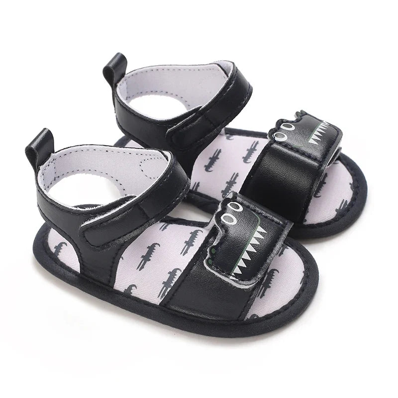 Breathable soft-sole baby sandals