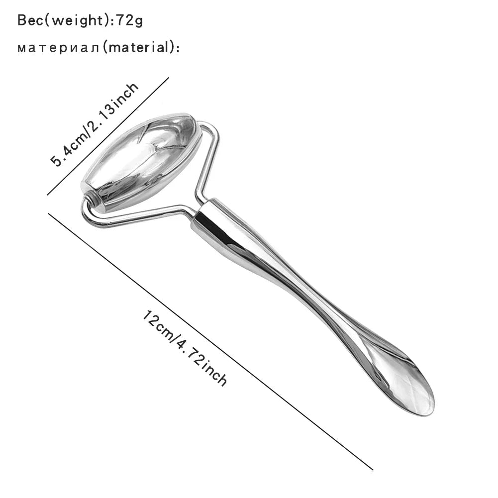 2in1 Mini Eye Massage Stick | Dual-Ended Facial Spoon and Massage Tool