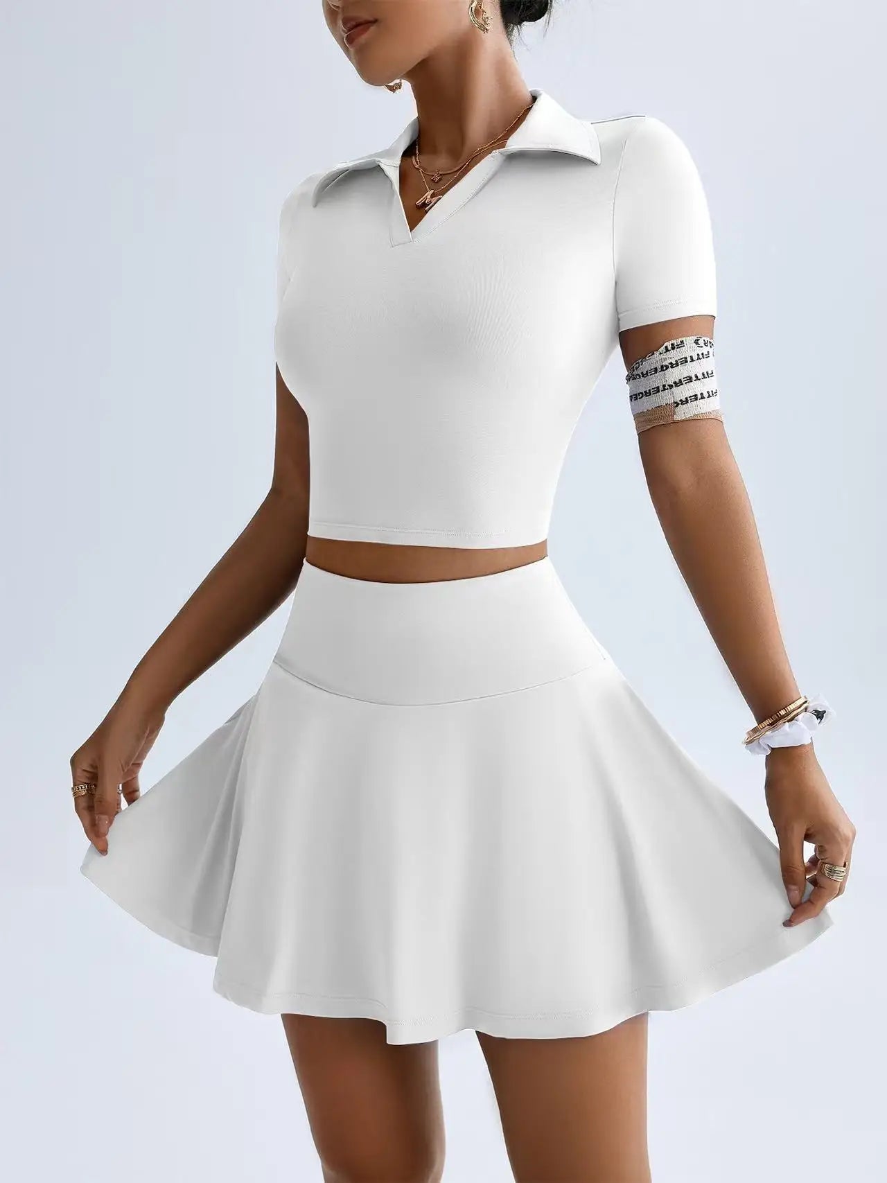 Women’s Sleeveless Golf & Tennis Skirt Set