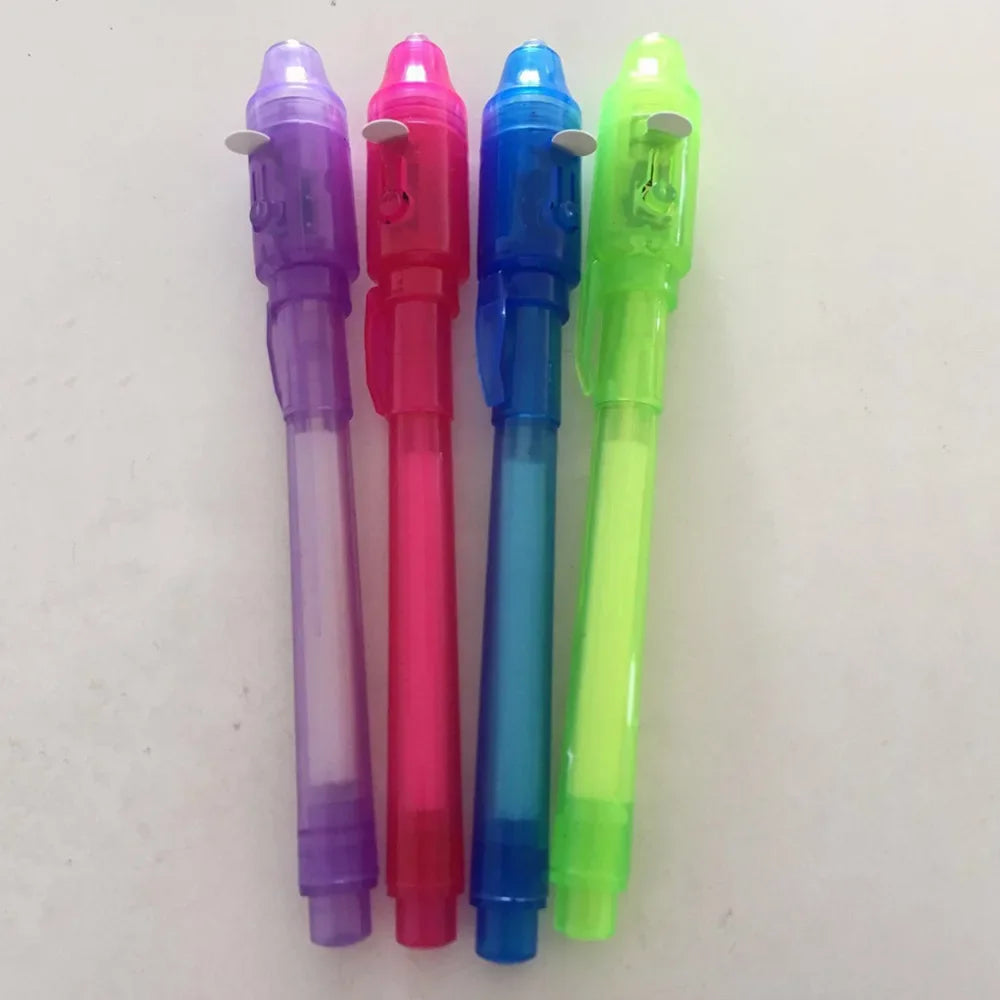 UV Invisible Ink Pen Set