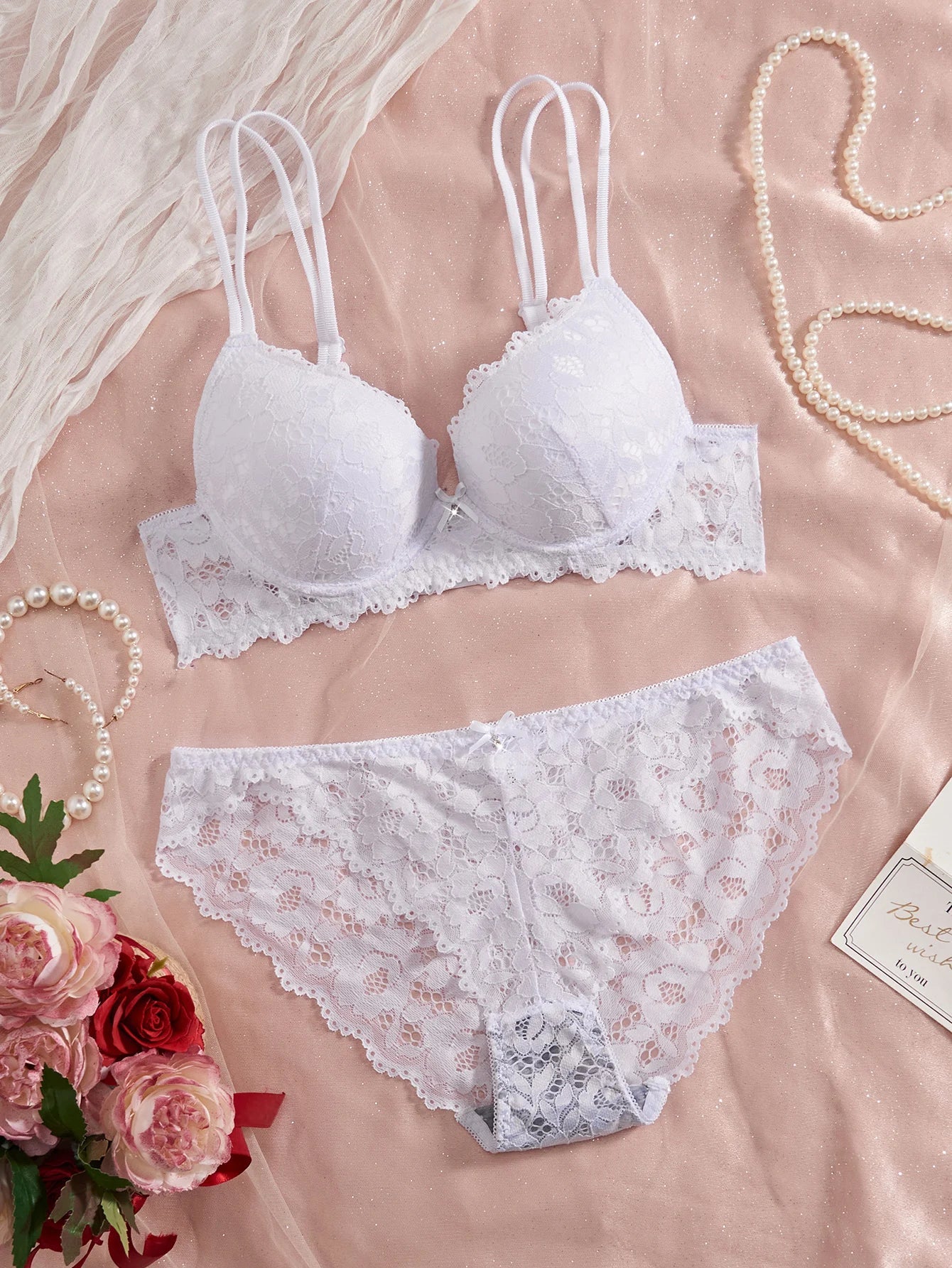 Lace Bra & Panty Set