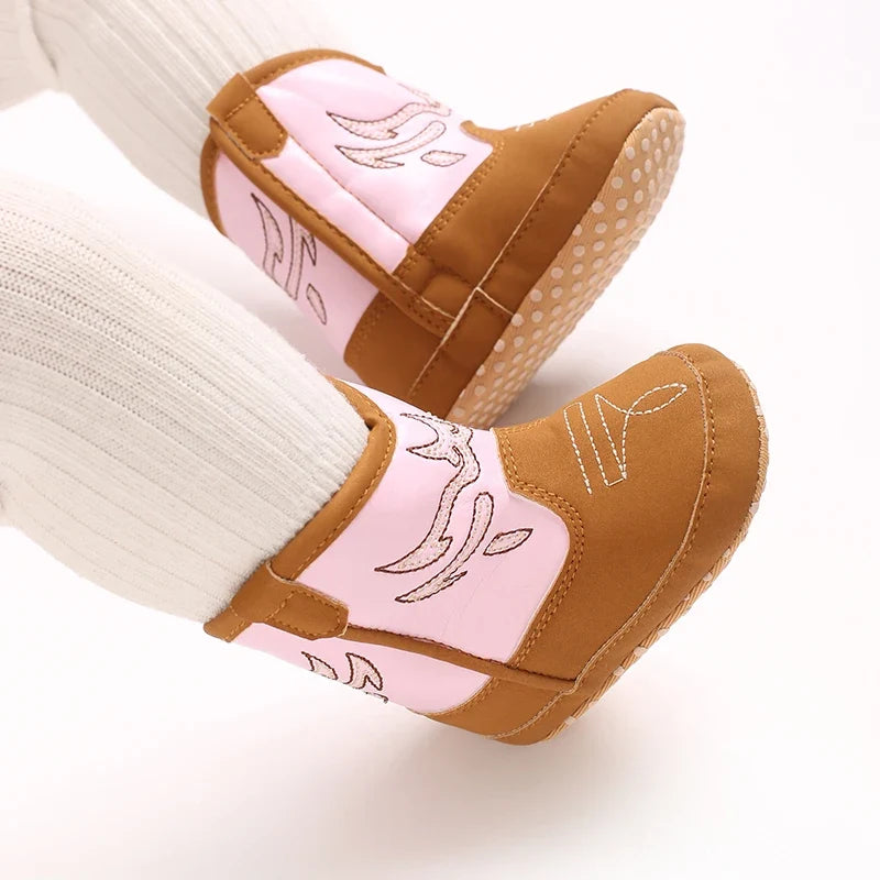Western Cowboy Baby Boots (0–18M)