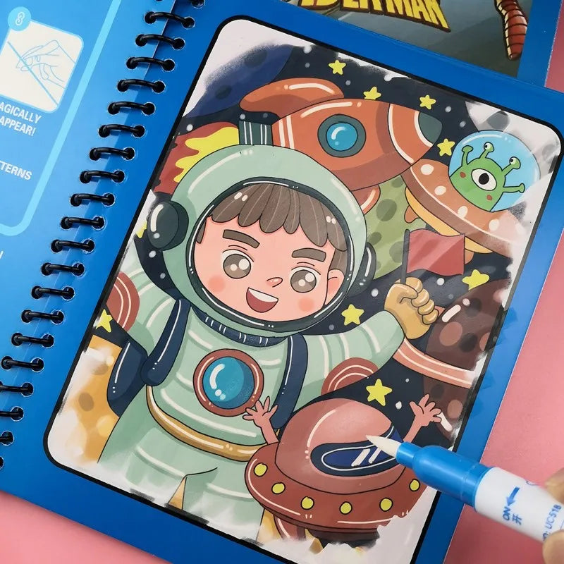 Reusable Water Drawing Book for Toddlers