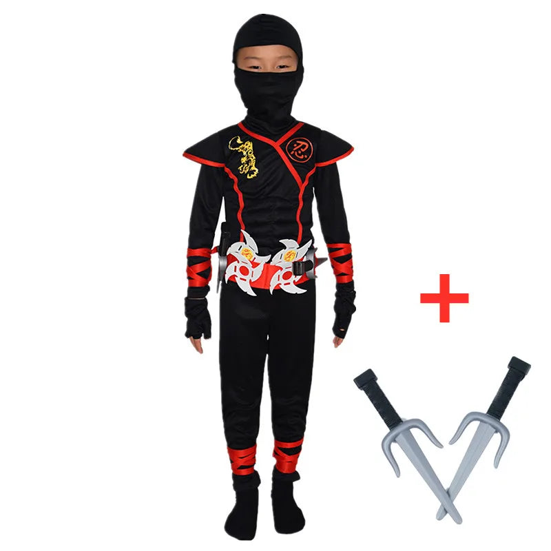 Kids Ninja Costume Set – product view 17
