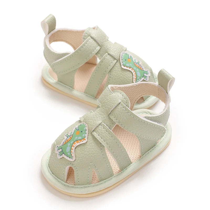 Breathable Soft-Sole Baby Sandals (0–18M)