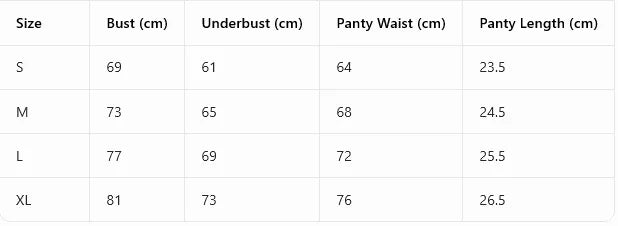 Ribbed Front-Closure Bra & Brief Set
