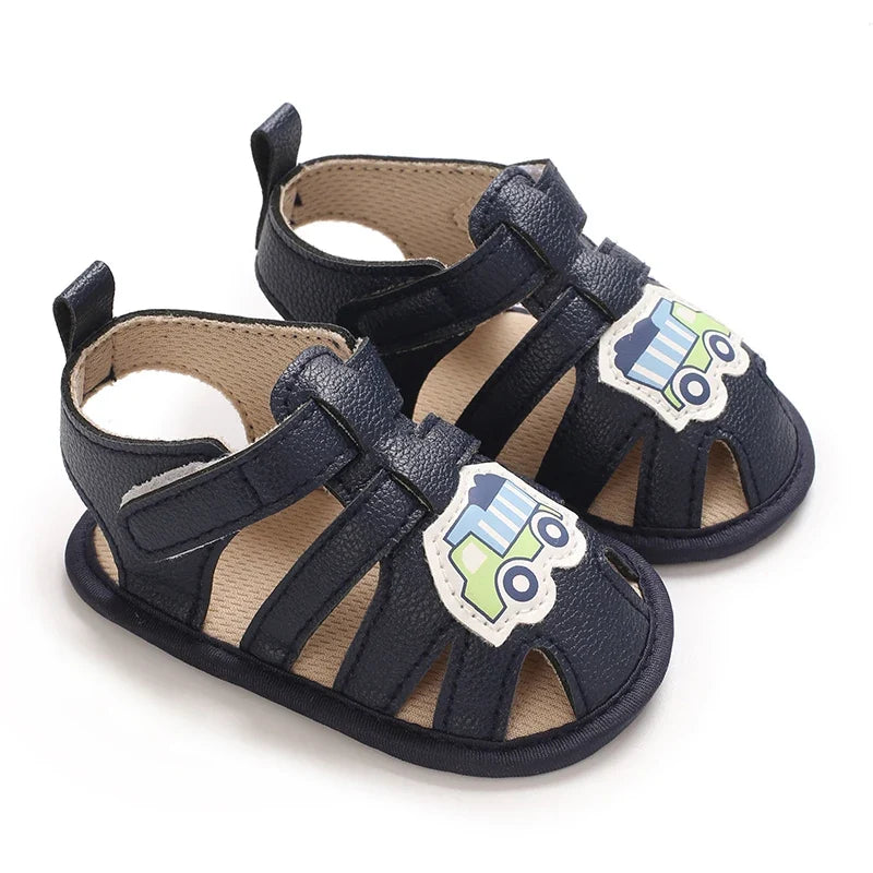 Breathable soft-sole baby sandals