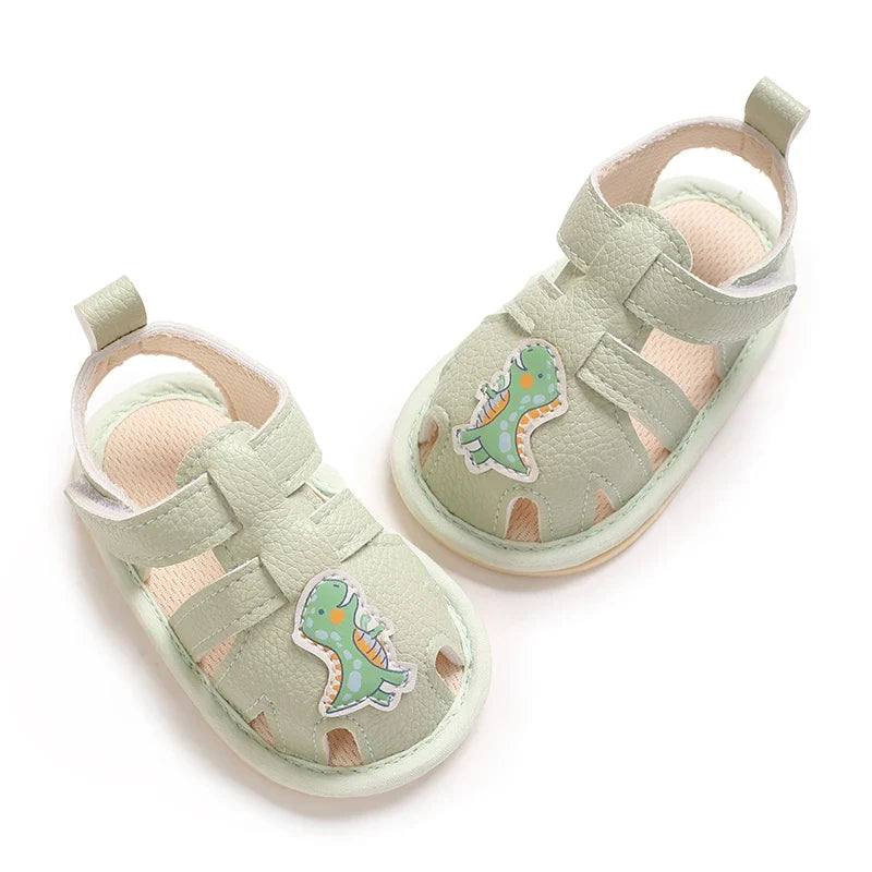 Breathable Soft-Sole Baby Sandals (0–18M)