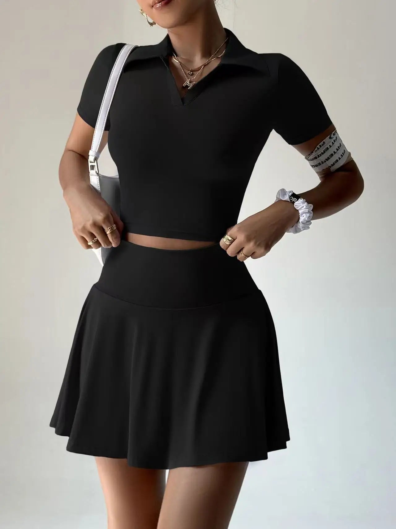 Women’s Sleeveless Golf & Tennis Skirt Set