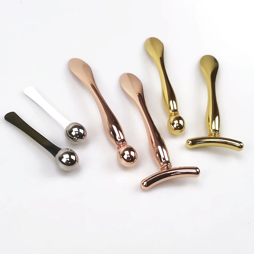 2in1 Mini Eye Massage Stick | Dual-Ended Facial Spoon and Massage Tool