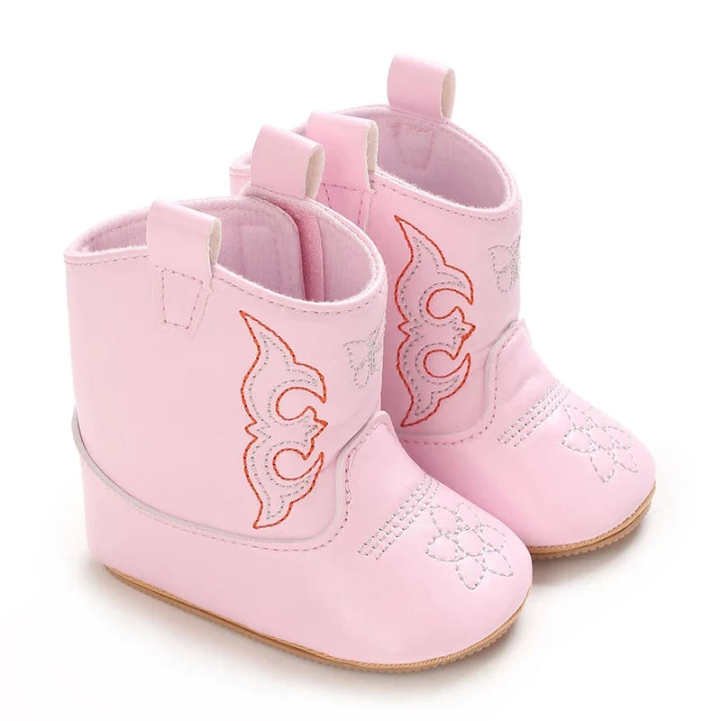 Western Cowboy Baby Boots (0–18M)