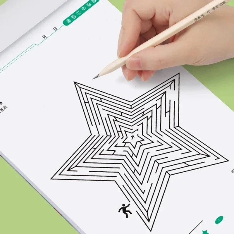 Kids Maze Activity Book