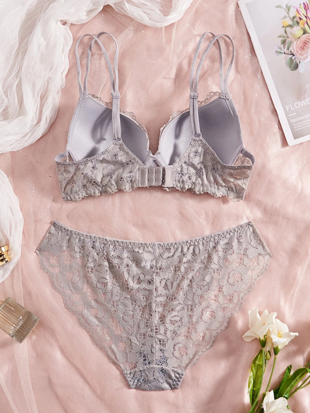 Lace Bra & Panty Set
