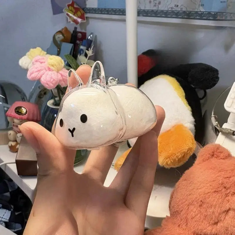 Pet Hair Memorial Keychain Box