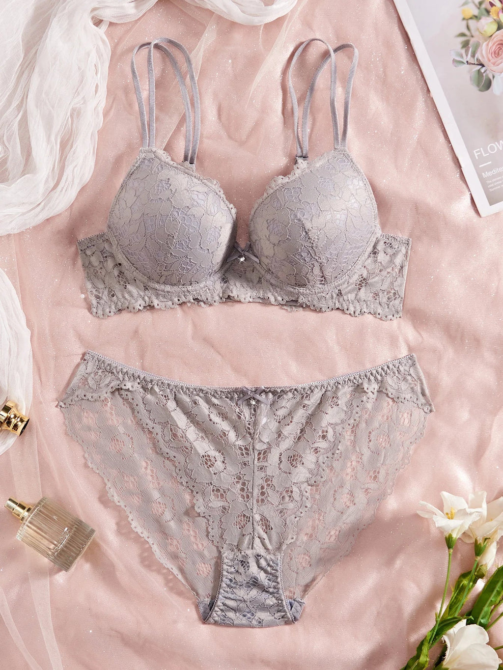 Lace Bra & Panty Set