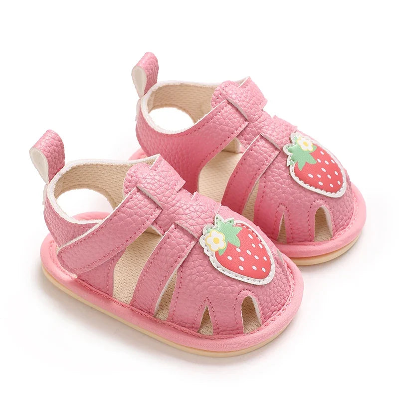 Breathable soft-sole baby sandals