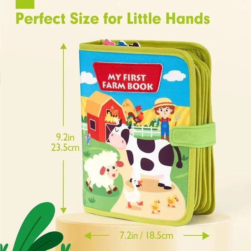 Farm Animal Felt Busy Book – product view 7