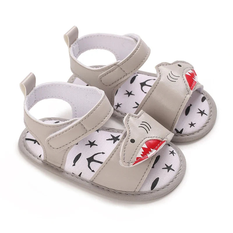 Breathable soft-sole baby sandals