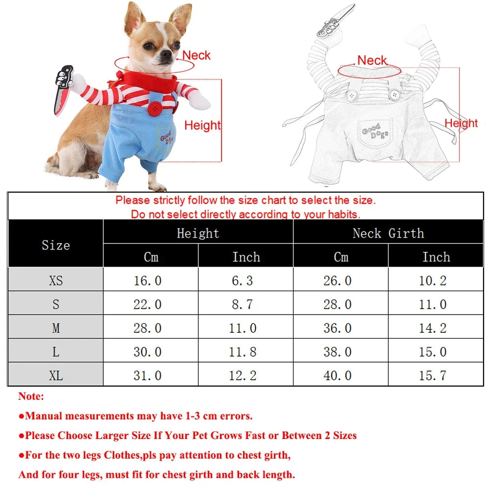 Christmas Pet Costume for Dogs & Cats