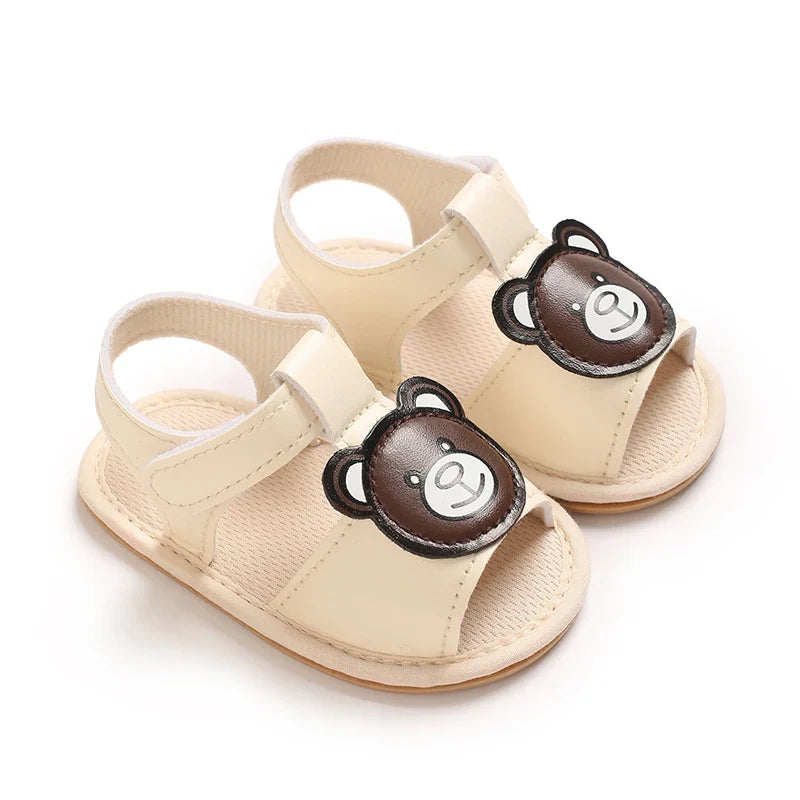 Breathable soft-sole baby sandals
