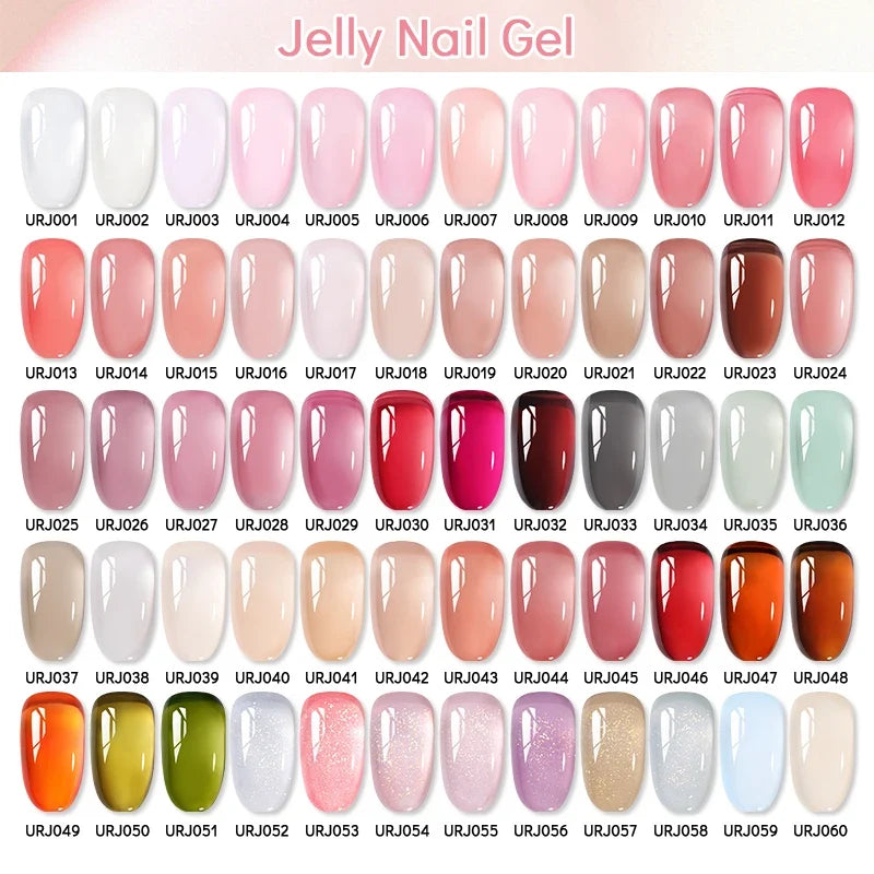 UR SUGAR 15ml Jelly Milky White Gel Polish