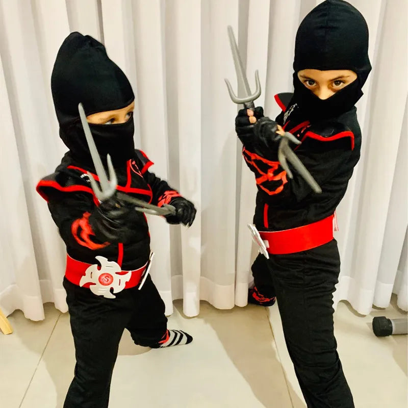 Kids Ninja Costume Set – product view 6